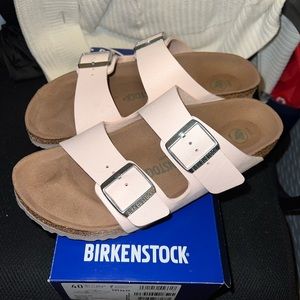 Light Rose Birkenstocks Size 40